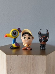 Pixar Up Disney Doorables Series 7 Full Set Of 5 Russell Carl Dug Kevin & Alpha