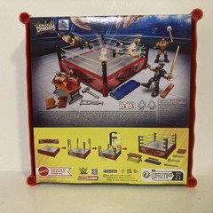 ~ NIB WWE Knuckle Crunchers 3” BROCK LESNAR Figure & Rebound Ring 2024 Mattel