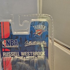 NBA COLLECTIBLE FIGURE RUSSELL WESTBROOK OK City Thunder COLLECTORMATES MINI