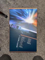 hot toys marty mcfly With Autograph And COA. Back To The Future