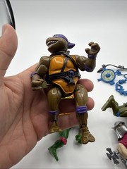 TMNT LEO DON RAPH MIKE Wacky Action LOT OF 5 Turtles Playmates 1989