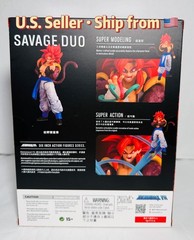 Dragon Ball Z Gogeta Super Saiyan 4 SSJ4 SAVAGO DUO Action Figure – US STOCK