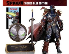 McFarlane Medieval Spawn Classic Blue Autographed Unopened NIB