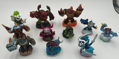 Lot 11 Skylanders Activision Action Figures Swap Force Giants Trap Team & More