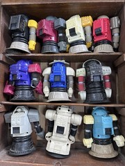 10 LOT Vtg Robo Force Figures Wrecker Enemy Blazer Robot CBS Toys 1984 Ideal TLC