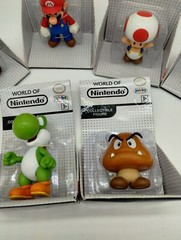 Lot Of 6 World Of Nintendo Jakks Figures Mario Gaming Video Games In Box