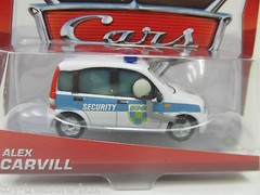 Disney PIXAR Cars World Grand Prix – WGP – ALEX CARVILL Die Cast Car – Ages 3+