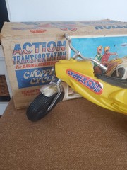 IRWIN ACTION TRANSPORTATION CHOPPER CYCLE IN ORIGINAL CATALOG BOX ORDER