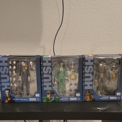 Medicom Toy MAFEX Batman Hush Set Joker Riddler Scarecrow No.142 228 229