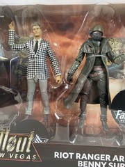 Fallout New Vegas Action Figure 2-Pack NCR Riot Ranger Armor and Benny McFarlane