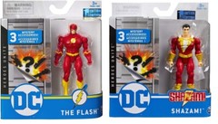DC Comics Flash and Shazam 4″ in Action figure Combo 1st Edition