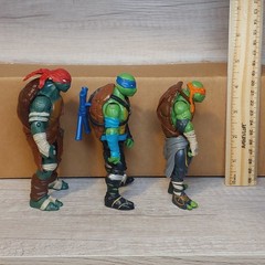 Teenage Mutant Ninja Turtles 2010s Movies Action Figures Lot Of 3 TMNT