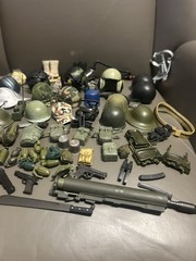 Huge Lot Of Vintage Hasbro 12in G.I. Joe, 21st Century Soldier & Mor Accessories