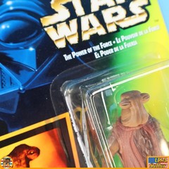 Star Wars – Momaw Nadon (Rare Brazil Estrela Sticker) – POTF Green – [F-PTFG-41]