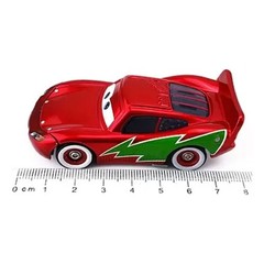 Disney Pixar Cars Movie #95 Christmas Lightning McQueen 1:55 Diecast Model Car