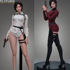 FG Studio Battle Girl MISS Wong 1/3 Silica gel Statue Cast off Model H62cm