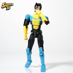 SUPER 3D Invincible Mark Grayson 14cm Multi-Joint Action Figure Toy