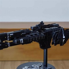Halo Spacecraft Spaceship Model Battles Ship Resin Figure Painted Gifts Toy