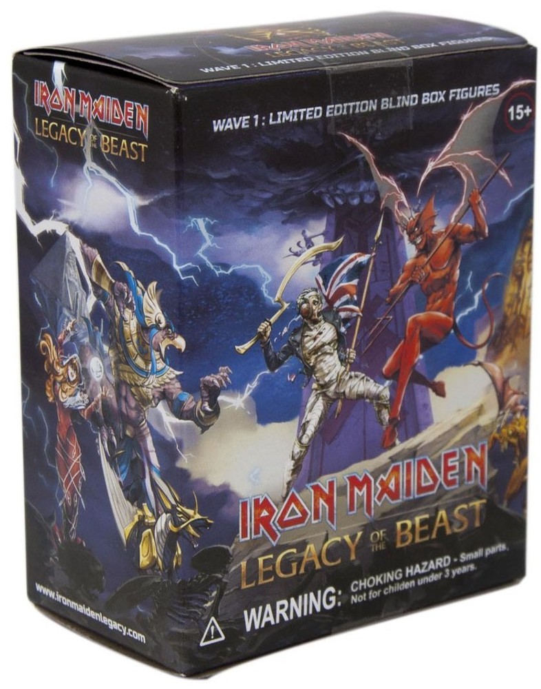 Iron Maiden Legacy of the Beast 4-Inch Mini PVC Blind Pack [1 PVC Figure]