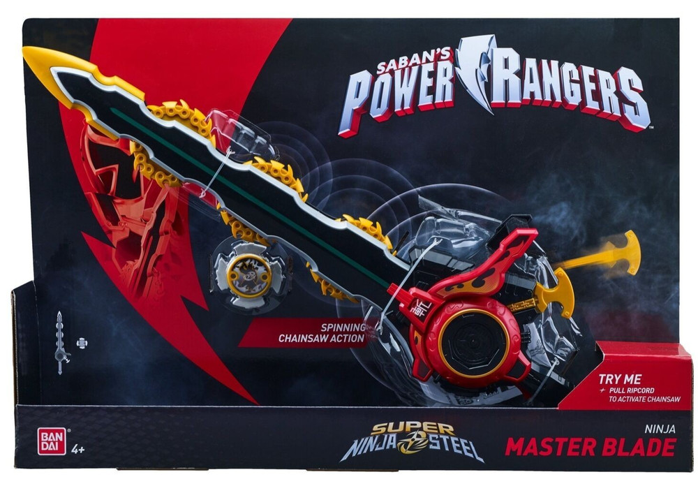 Power Rangers Ninja Steel Ninja Master Blade Sword 24in New Factory Sealed 2018