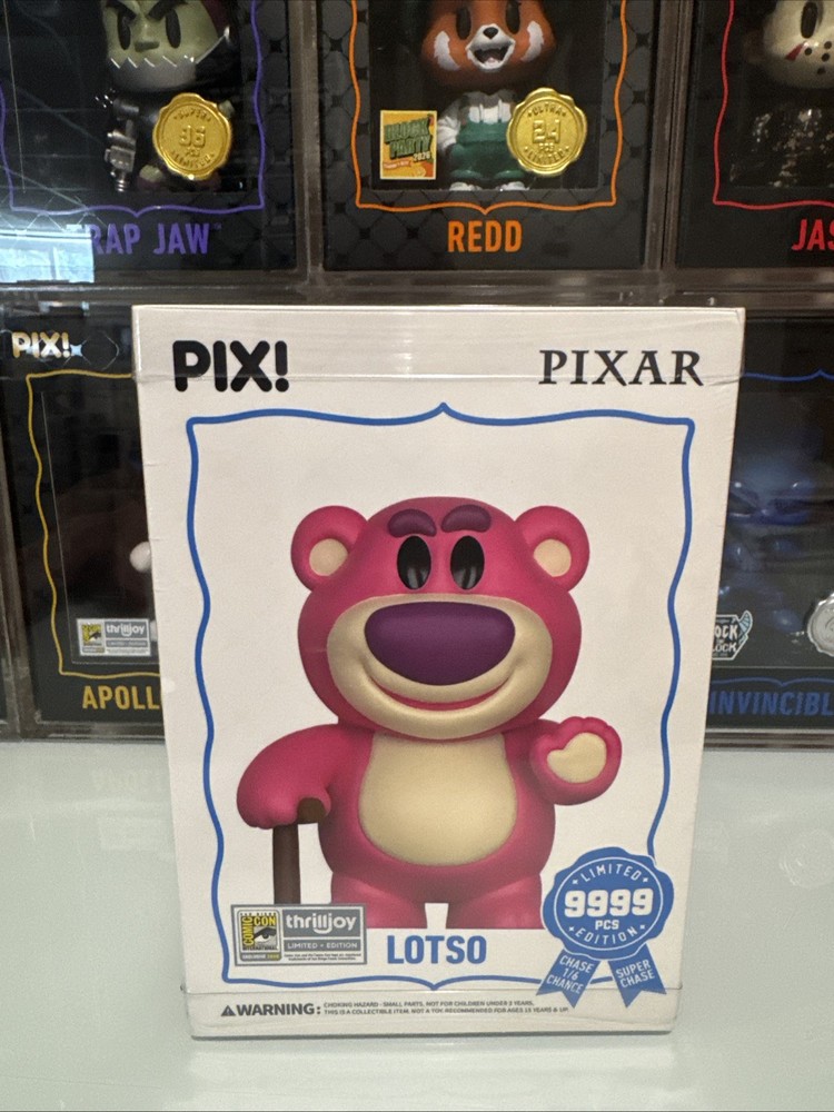 Thrilljoy Thrill Joy SDCC 2026 Toy Story Lotso *SEALED* PIX! Official Sticker