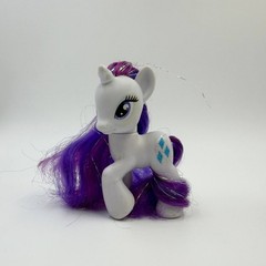MLP My Little Pony Sweetie Swirl Rarity G4 Brushable Carousel Boutique
