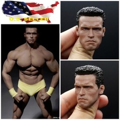 1/6 Arnold Alois Schwarzenegger head 2.0 for Terminator T800 Phicen M34 hot toys