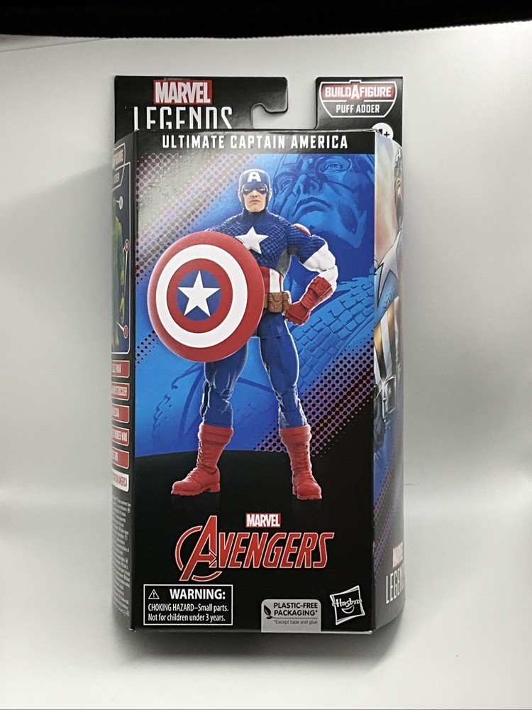 Marvel Legends Series: Ultimate Captain America 6 Inch Collectible Action Figure
