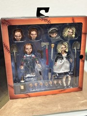 NECA Bride of Chucky Ultimate Chucky & Tiffany 7″ Action Figure 2-Pack Sealed