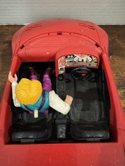 RARE 1991 Hasbro James Bond JR. Sports Car + 2 Action Figures Lot Vintage Toys
