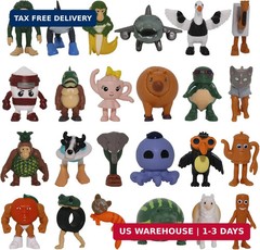 24PCS Italian Action Figure,Tralalero Tralala Action Figure Set with Tralalero T