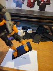 (LOT of 10) GI Joe Classified Custom Figure Stands Black – FREE SHIPPING
