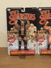 SET of LJN WWE Superstars Series Wave 2 Black Card Warrior Ventura Bundy Austin