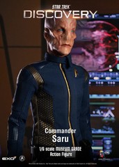 EXO-6 Star Trek DISCOVERY 1/6 Scale ~ COMMANDERS M. BURNHAM & SARU
