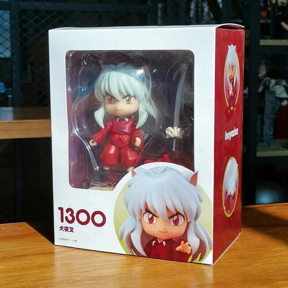 Anime Inuyasha 1300 Inuyasha Q Version PVC Statue Model Toys-gifts Brand NEW–