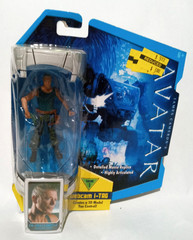Mattel AVATAR COL. MILES QUARITCH Collectible Figure Level 1 Webcam i-Tag