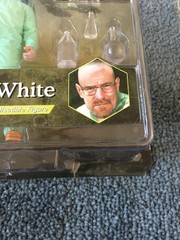 Breaking Bad Walter White Blue Hazmat Exclusive Figures