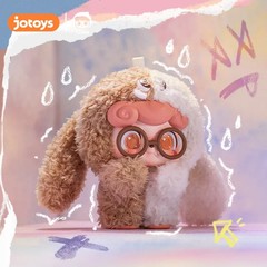 (Full Set 6pcs)JOTOYS Q.kid Emotional Hairy Monsters Series Blind box Plush Art