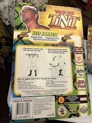 WCW Action Figure TNT T-Shirts ‘N Tattoos Complete Set Of 4 Sealed Vampiro 2000