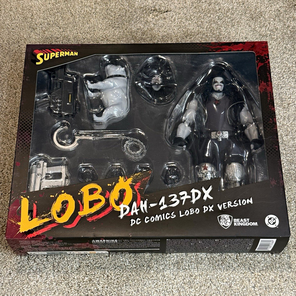 Beast Kingdom DAH-137DX DC Comics Lobo DX Action Figure Previews PX Exclusive