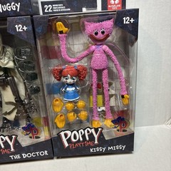 Poppy Playtime McFarlane Figures Set of 4 Doctor Huggy Wuggy Willy Missy New