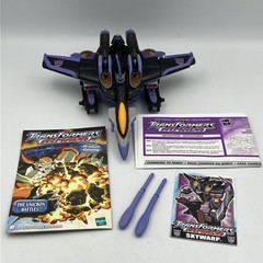 Transformers Armada Skywarp Super Con Complete Missiles Instructions 2003