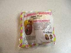 McDonalds 1988 McNugget Buddies Under 3 Toy Daisy McNugget – New
