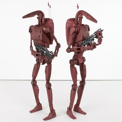 Sideshow Collectibles 1/6 Scale Star Wars Geonosis Battle Droids 2-pack Figures