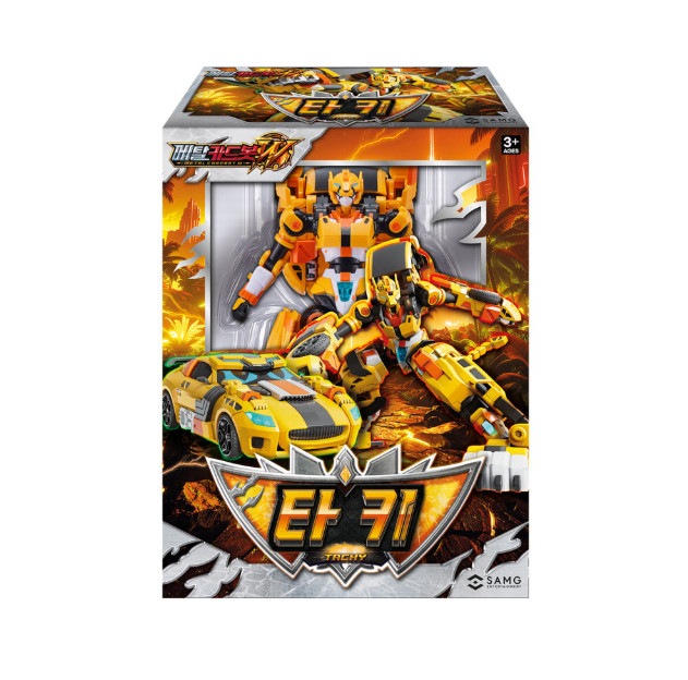 Metal Cardbot W Tachy Korean Transforming Robot Sports Car Action Toy 2026 New