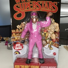 WWE LJN Jesse “The Body” Ventura Chase BLACK CARD Series 2. Ships Same Day!