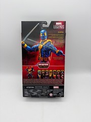 Marvel Legends Deadpool Action Figure Blue and Yellow Costume with Accessories