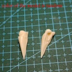 1Pair 1:6 Scale Elf Ears Carved Model 12″ Female Action Figure Head Resin