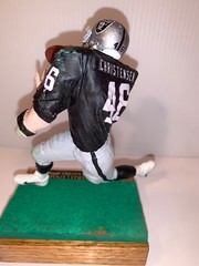 Custom NFL Mcfarlane football L.A./Oakland Raiders TE Todd Christensen legend