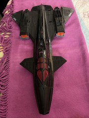 Vintage 1986 G.I. Joe Cobra Night Raven Jet Fighter Aircraft Basic Missing Parts
